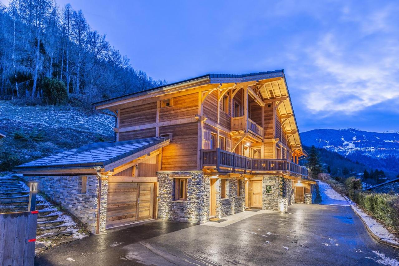 Chalet Savoyard D'Exception Avec Piscine Chauffee Villa Bourg-Saint-Maurice Exteriör bild