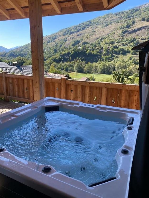 Chalet Savoyard D'Exception Avec Piscine Chauffee Villa Bourg-Saint-Maurice Exteriör bild