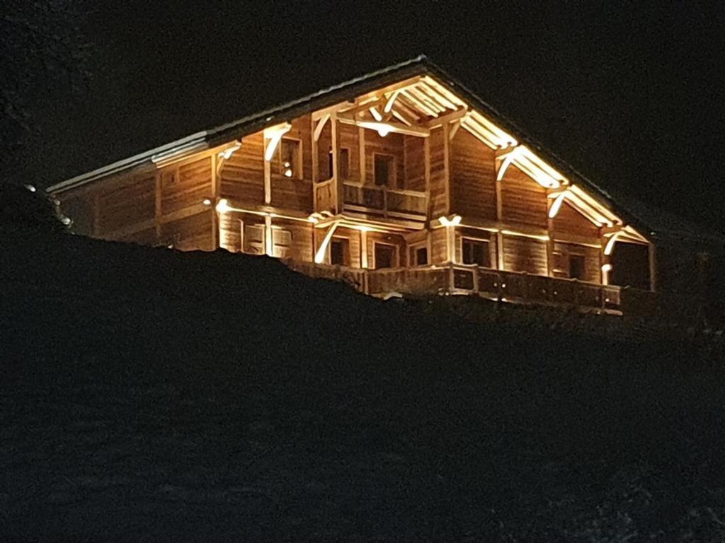 Chalet Savoyard D'Exception Avec Piscine Chauffee Villa Bourg-Saint-Maurice Exteriör bild