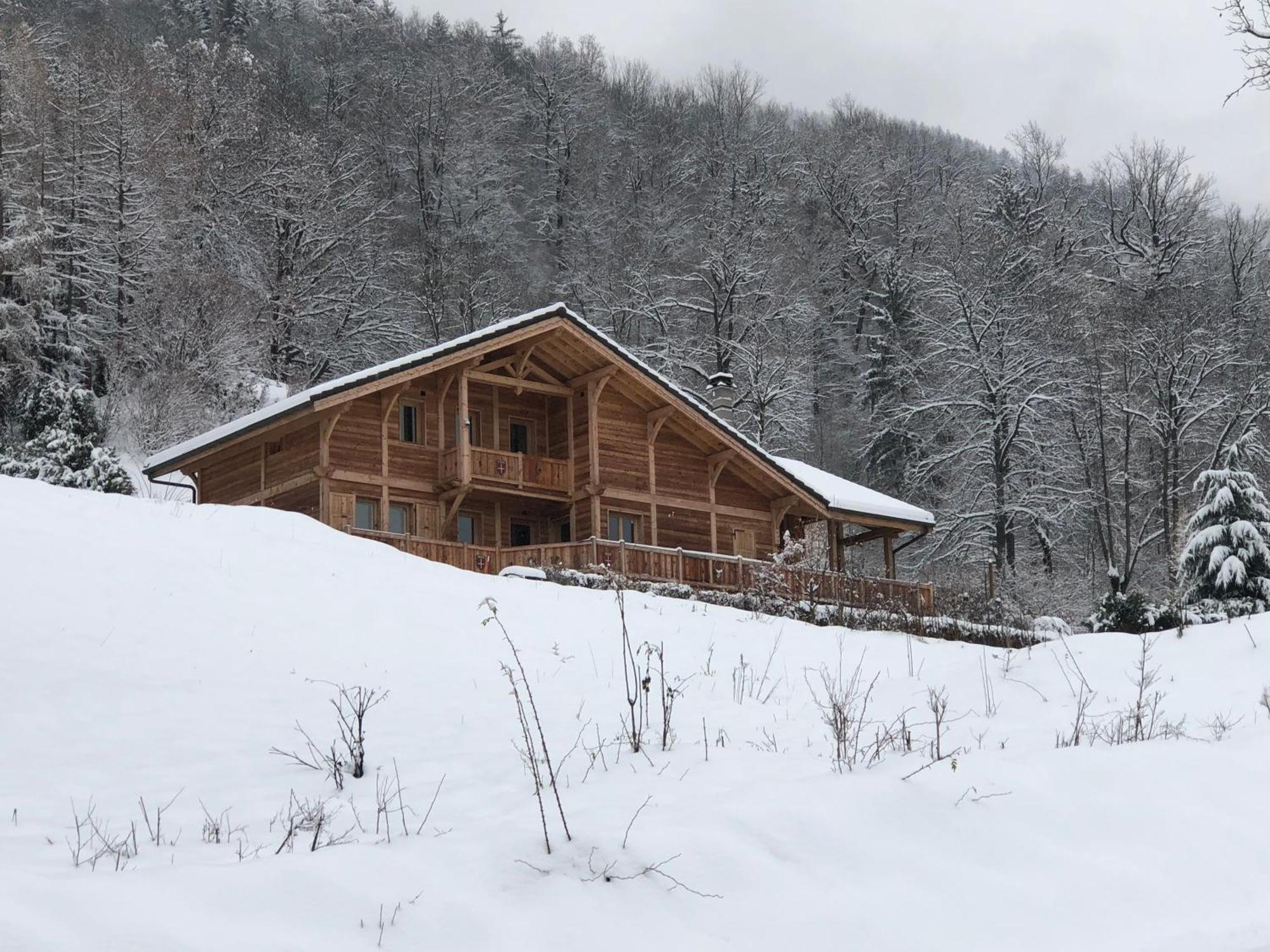 Chalet Savoyard D'Exception Avec Piscine Chauffee Villa Bourg-Saint-Maurice Exteriör bild